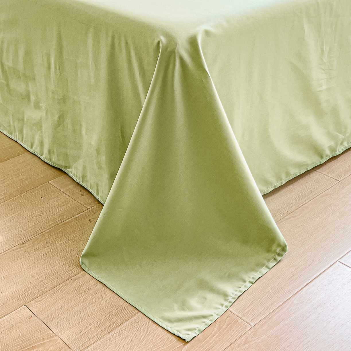 91家纺网 家纺一手货源 找家纺 琪琪阁家纺 2026新款加厚全棉纯棉四件套 白棠雾黎