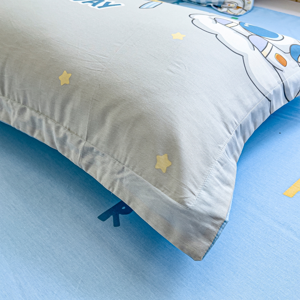 91家纺网 家纺一手货源 找家纺 琪琪阁家纺 2026新款加厚全棉纯棉四件套 畅游星球