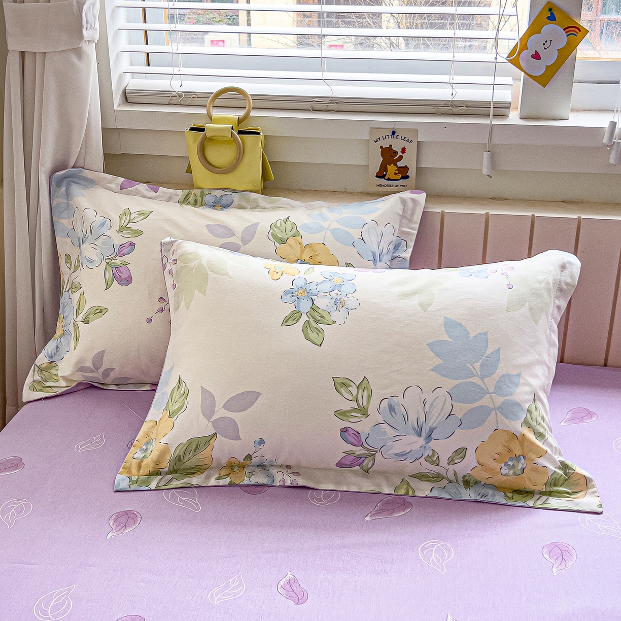 91家纺网 家纺一手货源 找家纺 琪琪阁家纺 2026新款加厚全棉纯棉四件套 繁花似锦