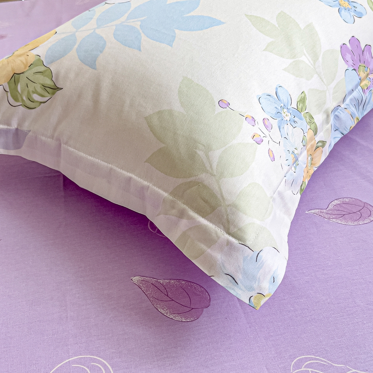 91家纺网 家纺一手货源 找家纺 琪琪阁家纺 2026新款加厚全棉纯棉四件套 繁花似锦