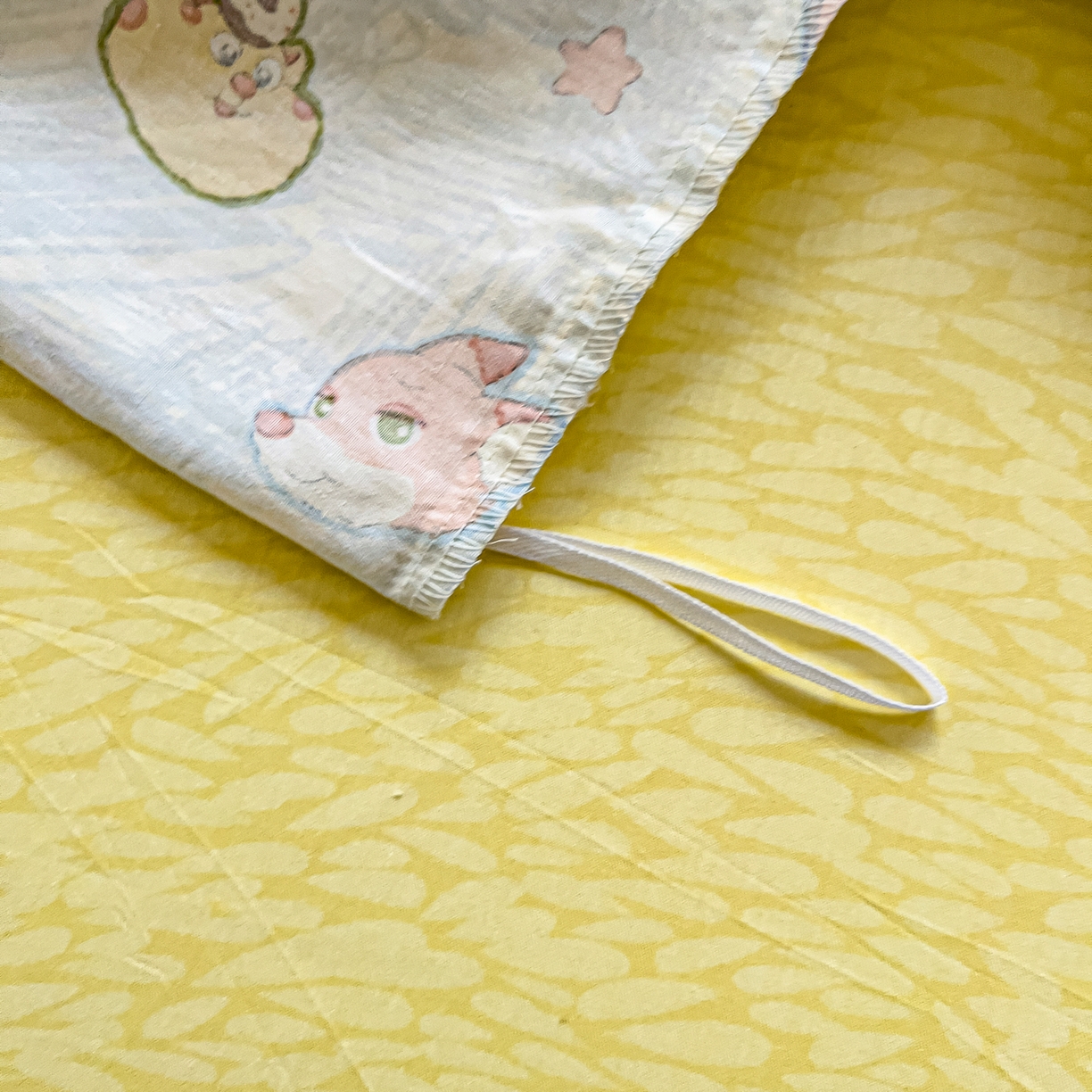 91家纺网 家纺一手货源 找家纺 琪琪阁家纺 2026新款加厚全棉纯棉四件套 萌趣星球