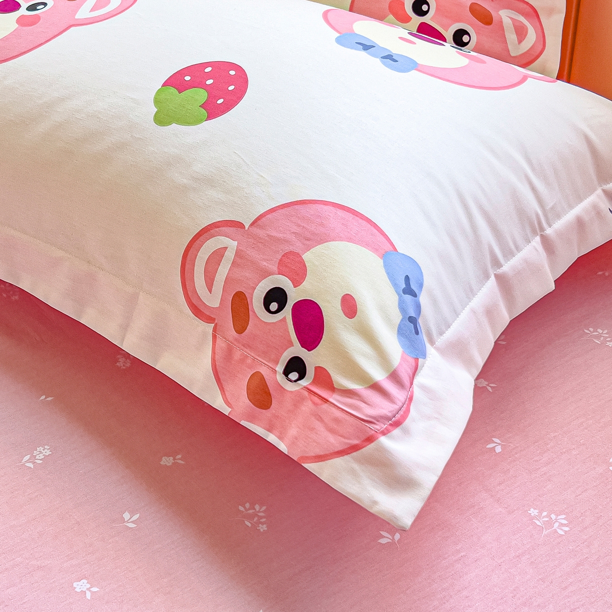 91家纺网 家纺一手货源 找家纺 琪琪阁家纺 2026新款加厚全棉纯棉四件套 萌小新