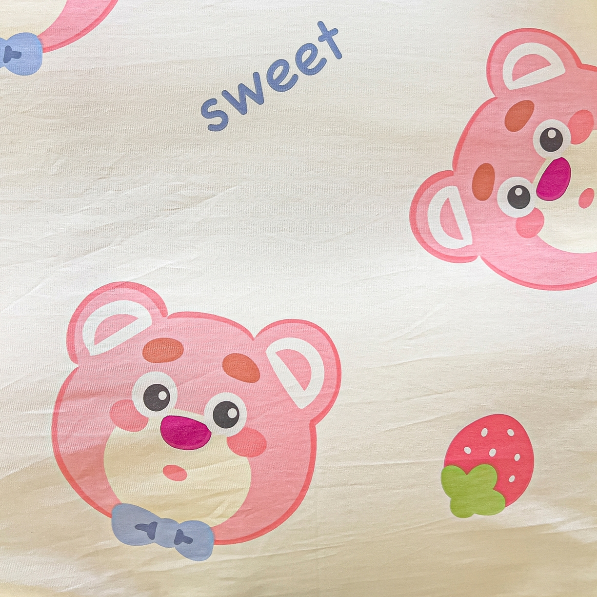 91家纺网 家纺一手货源 找家纺 琪琪阁家纺 2026新款加厚全棉纯棉四件套 萌小新