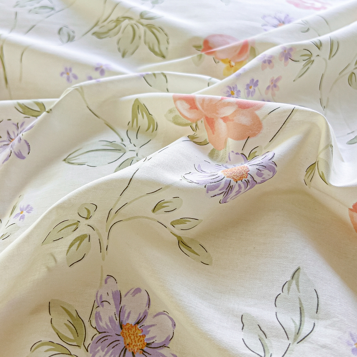 91家纺网 家纺一手货源 找家纺 琪琪阁家纺 2026新款加厚全棉纯棉四件套 时夏