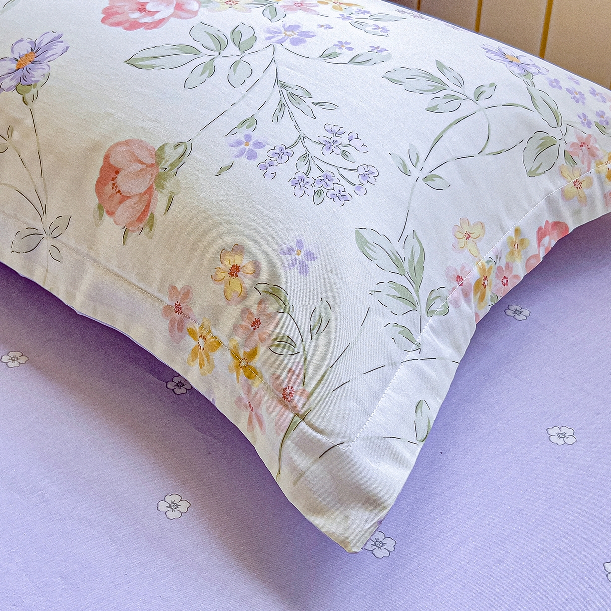 91家纺网 家纺一手货源 找家纺 琪琪阁家纺 2026新款加厚全棉纯棉四件套 时夏