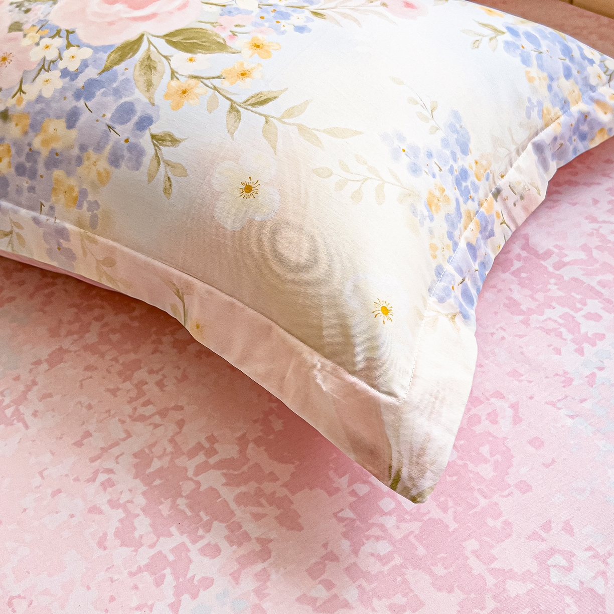 91家纺网 家纺一手货源 找家纺 琪琪阁家纺 2026新款加厚全棉纯棉四件套 水墨嫣然