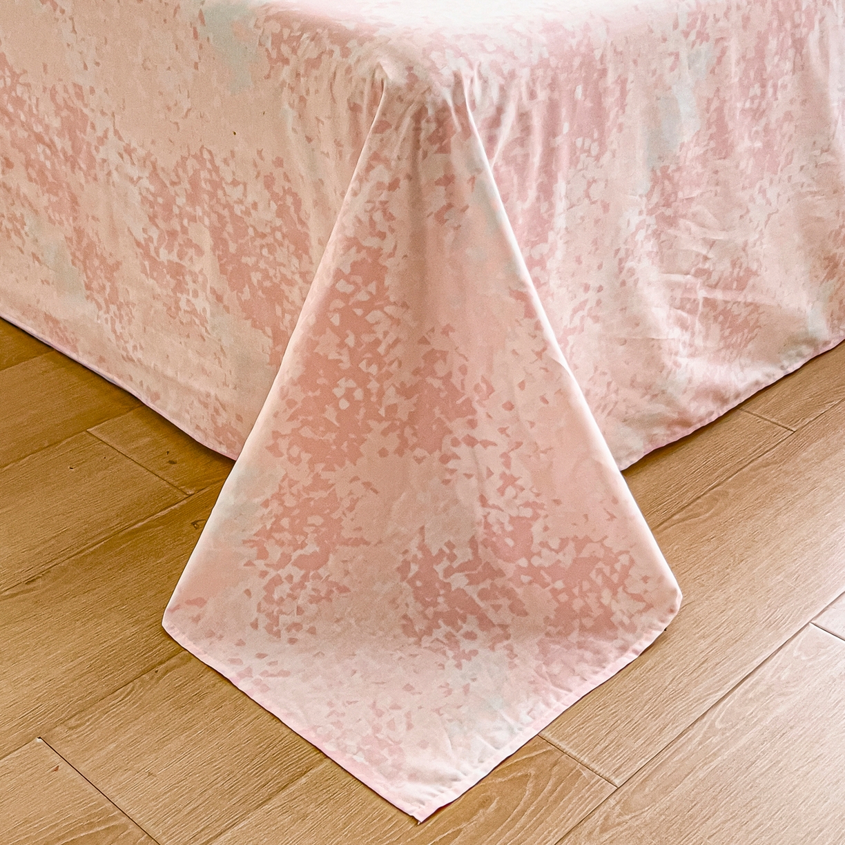 91家纺网 家纺一手货源 找家纺 琪琪阁家纺 2026新款加厚全棉纯棉四件套 水墨嫣然