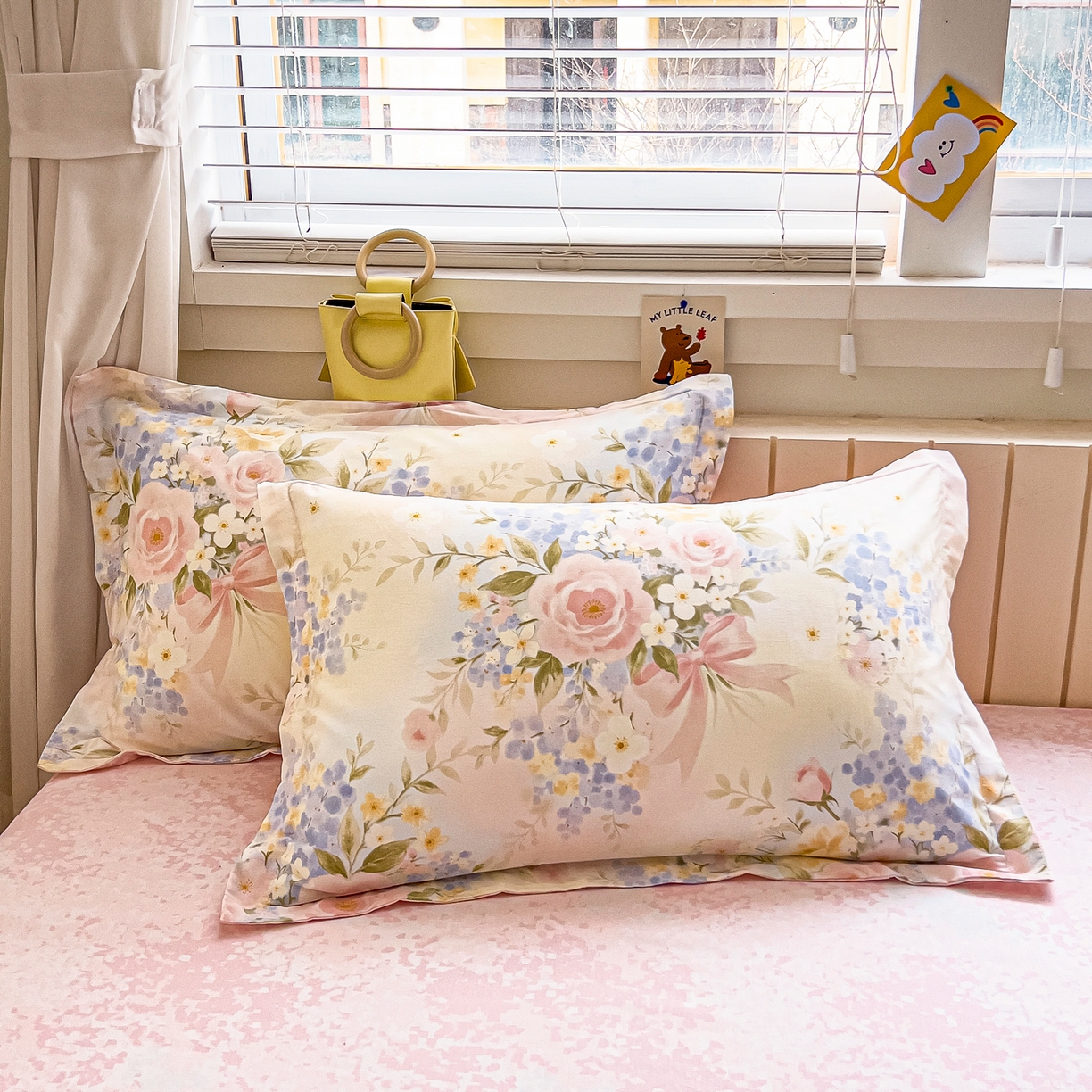 91家纺网 家纺一手货源 找家纺 琪琪阁家纺 2026新款加厚全棉纯棉四件套 水墨嫣然