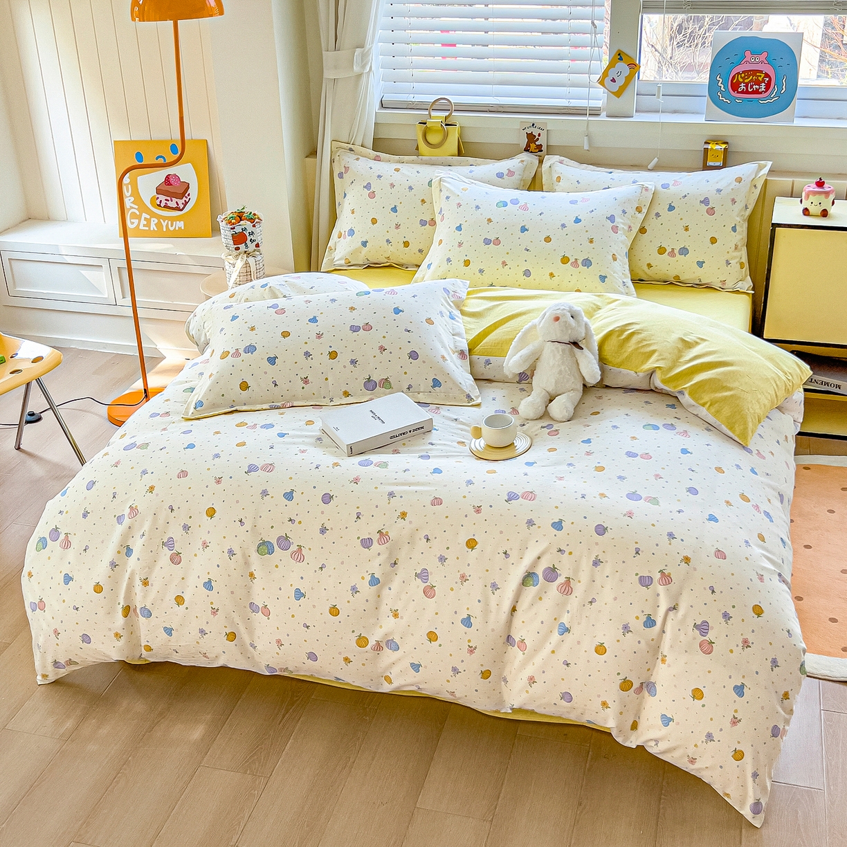 91家纺网 家纺一手货源 找家纺 琪琪阁家纺 2026新款加厚全棉纯棉四件套 星奈