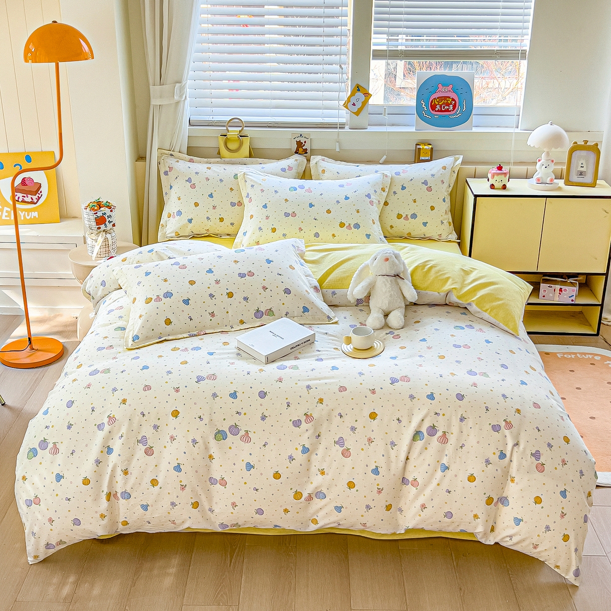 91家纺网 家纺一手货源 找家纺 琪琪阁家纺 2026新款加厚全棉纯棉四件套 星奈