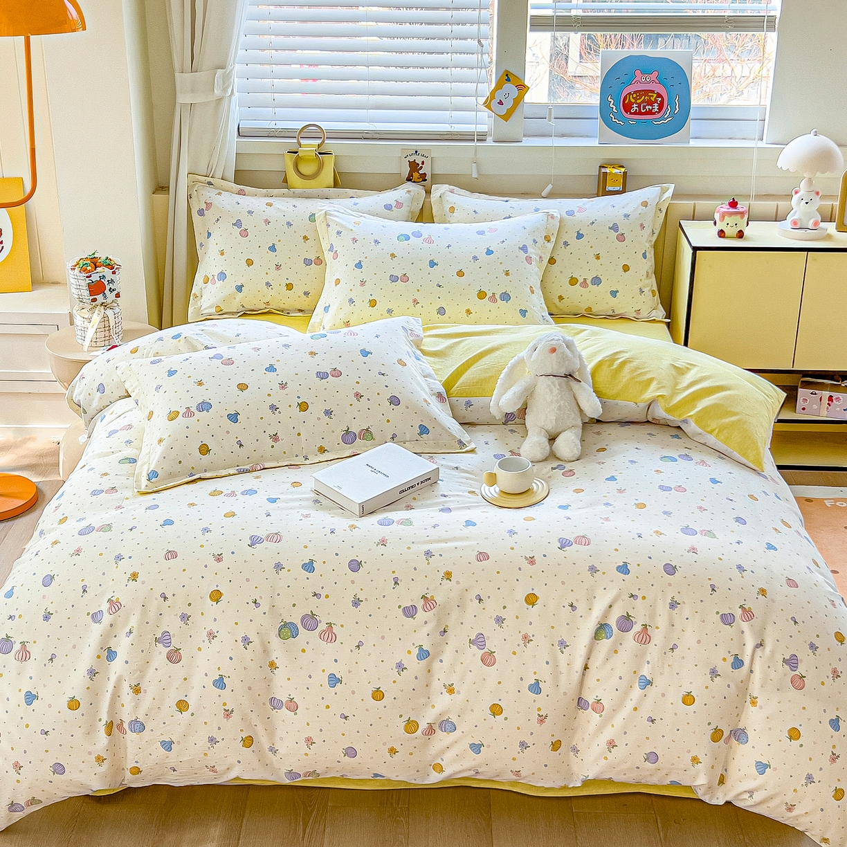 91家纺网 家纺一手货源 找家纺 琪琪阁家纺 2026新款加厚全棉纯棉四件套 星奈