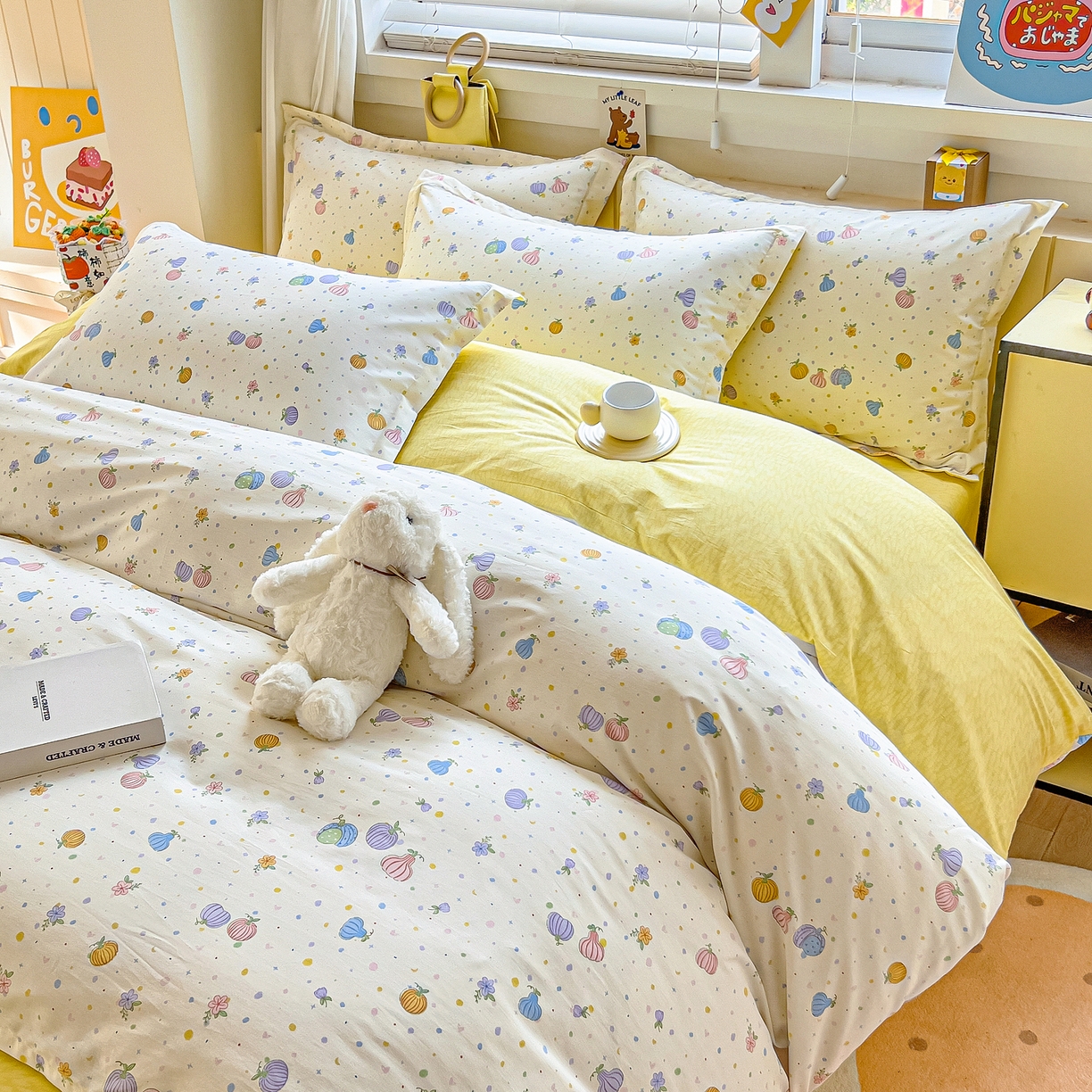 91家纺网 家纺一手货源 找家纺 琪琪阁家纺 2026新款加厚全棉纯棉四件套 星奈