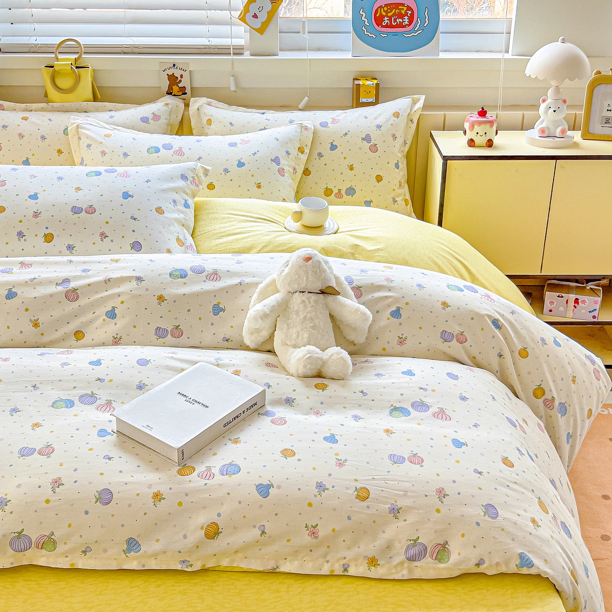 91家纺网 家纺一手货源 找家纺 琪琪阁家纺 2026新款加厚全棉纯棉四件套 星奈