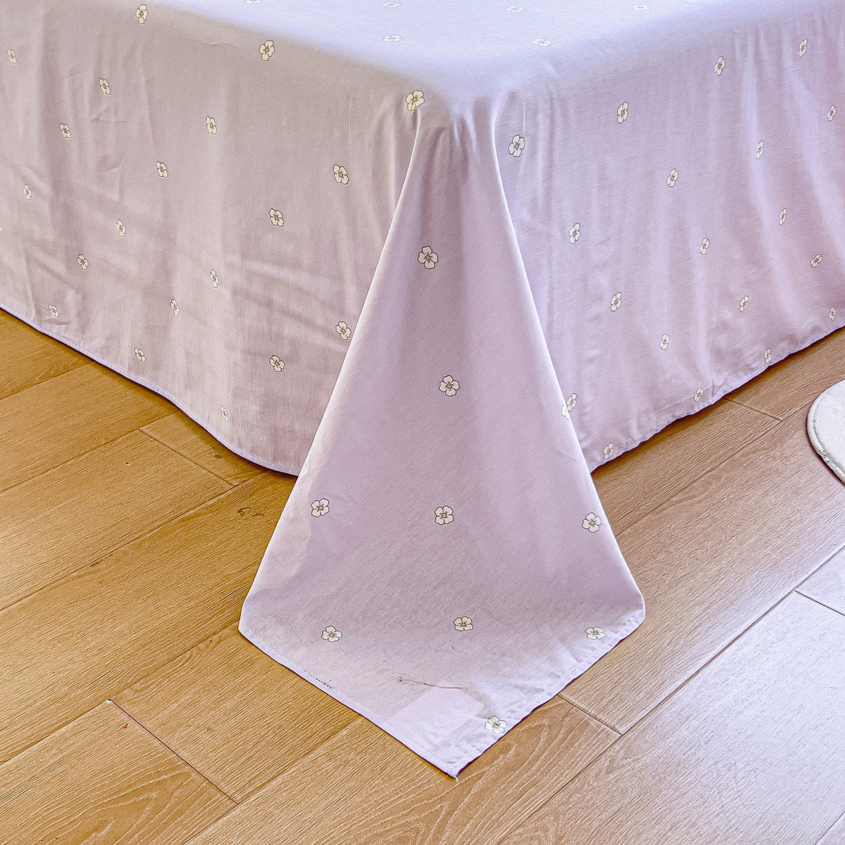 91家纺网 家纺一手货源 找家纺 琪琪阁家纺 2026新款加厚全棉纯棉四件套 醉花兔