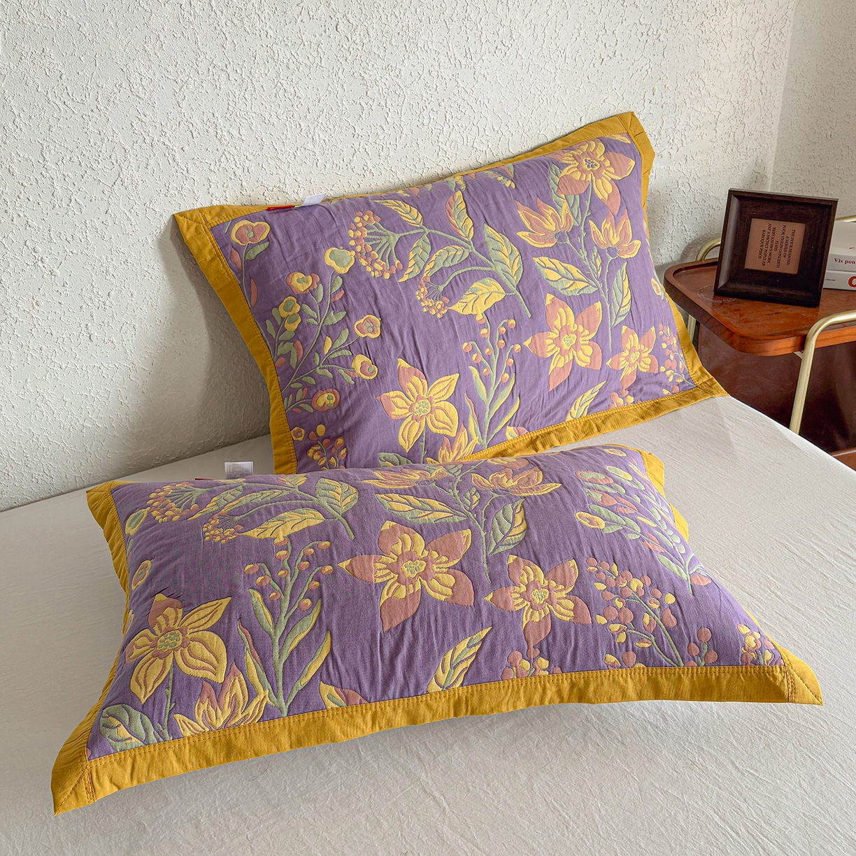 91家纺网 家纺一手货源 找家纺 棠薇家纺 2026新款纱布盖毯长绒棉纱布毛巾被夏被单双人棉纱盖毯毛巾毯夏季夏凉被空调被毯子可铺可盖床盖 花间漫步