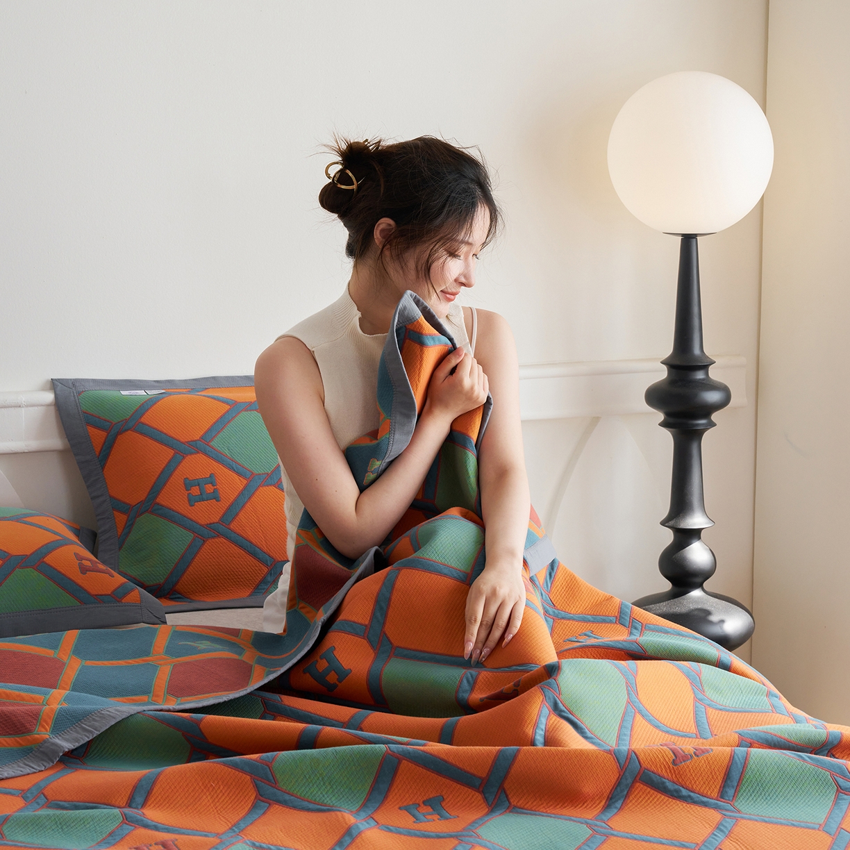 91家纺网 家纺一手货源 找家纺 棠薇家纺 2026新款纱布盖毯长绒棉纱布毛巾被夏被单双人棉纱盖毯毛巾毯夏季夏凉被空调被毯子可铺可盖床盖 轻奢