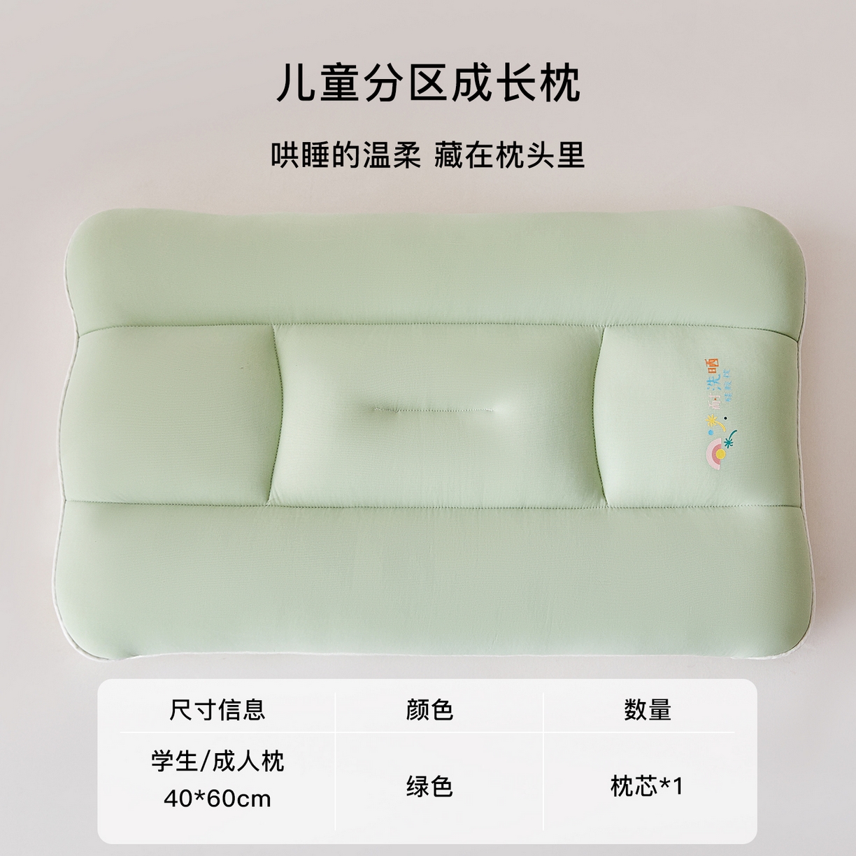 91家纺网 家纺一手货源 找家纺 （总）贵夫人 2026新款A类儿童硅胶双面护颈枕枕头枕芯