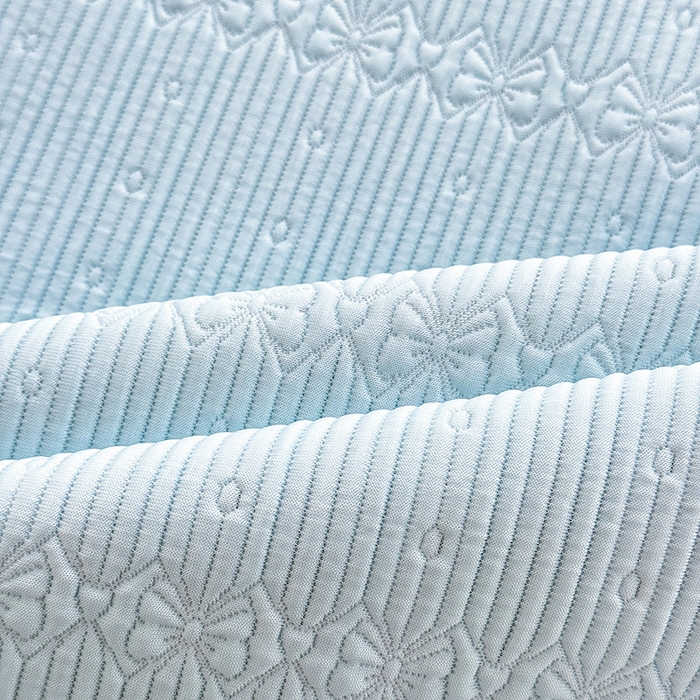 91家纺网 家纺一手货源 找家纺 （总）苏米娜家纺SUMINA 2026新款PE高分子弯边工艺床裙款凉席三件套-可心