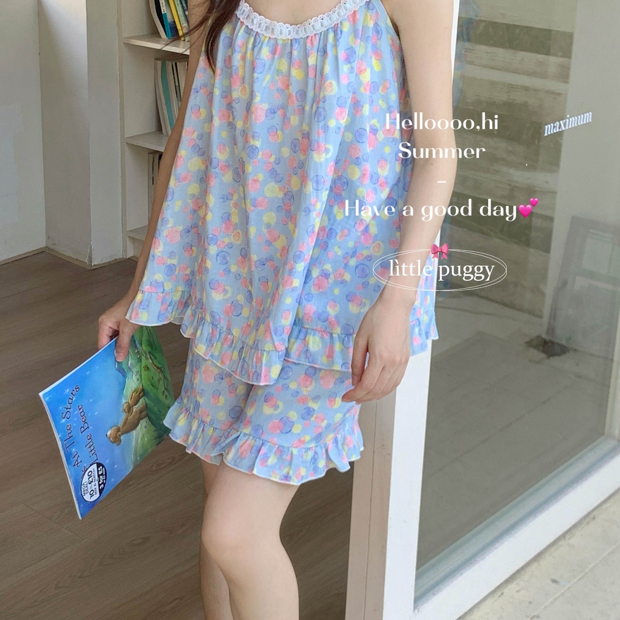 （总）妍景家居生活馆 2026春夏新款小飞袖套装-梦幻泡泡