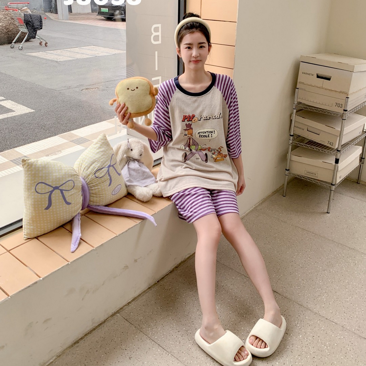 91家纺网 家纺一手货源 找家纺 （总）妍景家居生活馆 2026春夏新款雪花棉心意絮语套装