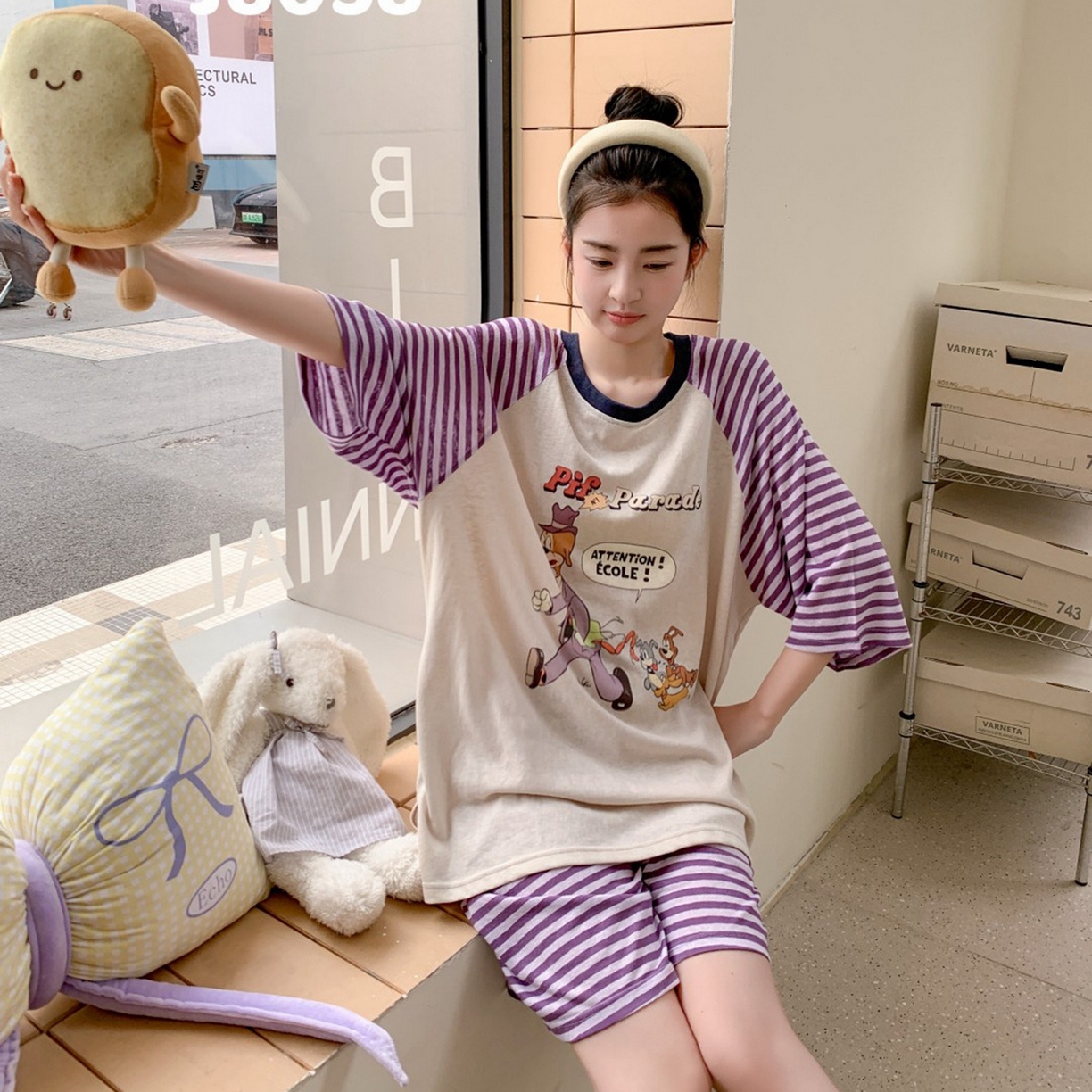 91家纺网 家纺一手货源 找家纺 （总）妍景家居生活馆 2026春夏新款雪花棉心意絮语套装