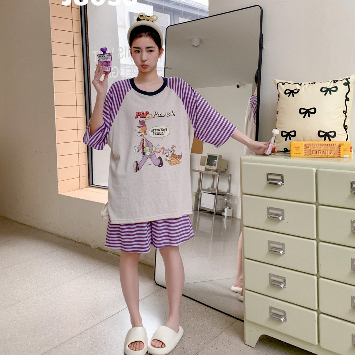 91家纺网 家纺一手货源 找家纺 （总）妍景家居生活馆 2026春夏新款雪花棉心意絮语套装