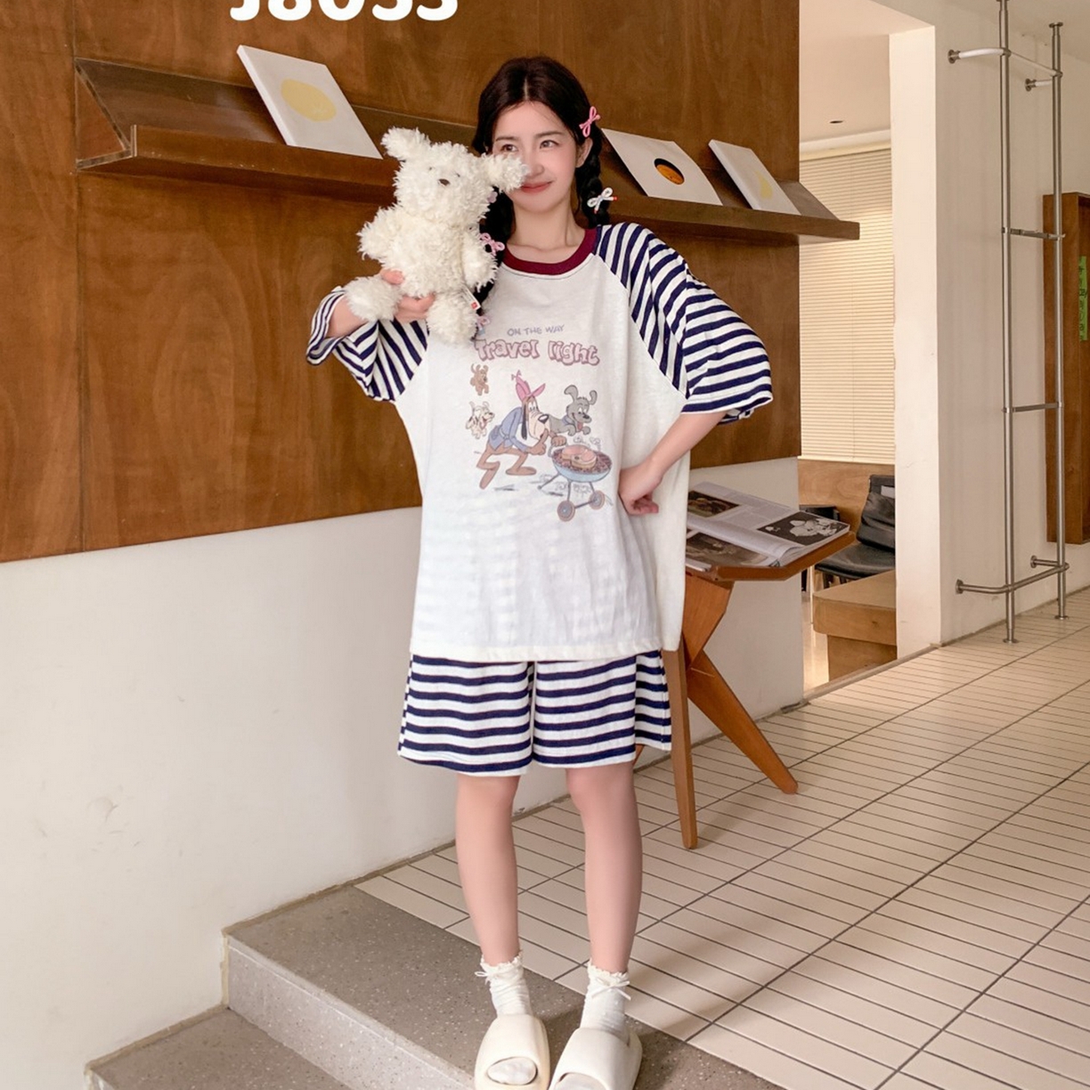 91家纺网 家纺一手货源 找家纺 （总）妍景家居生活馆 2026春夏新款雪花棉野炊夏日套装