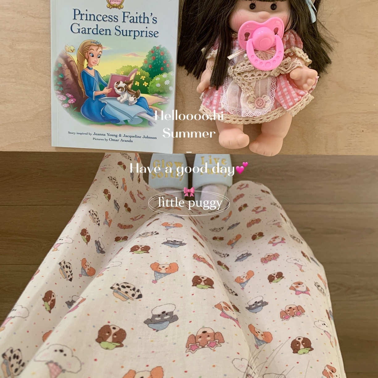 91家纺网 家纺一手货源 找家纺 妍景家居生活馆 2026新款双层纱小飞袖睡裙 彩色波点帽子