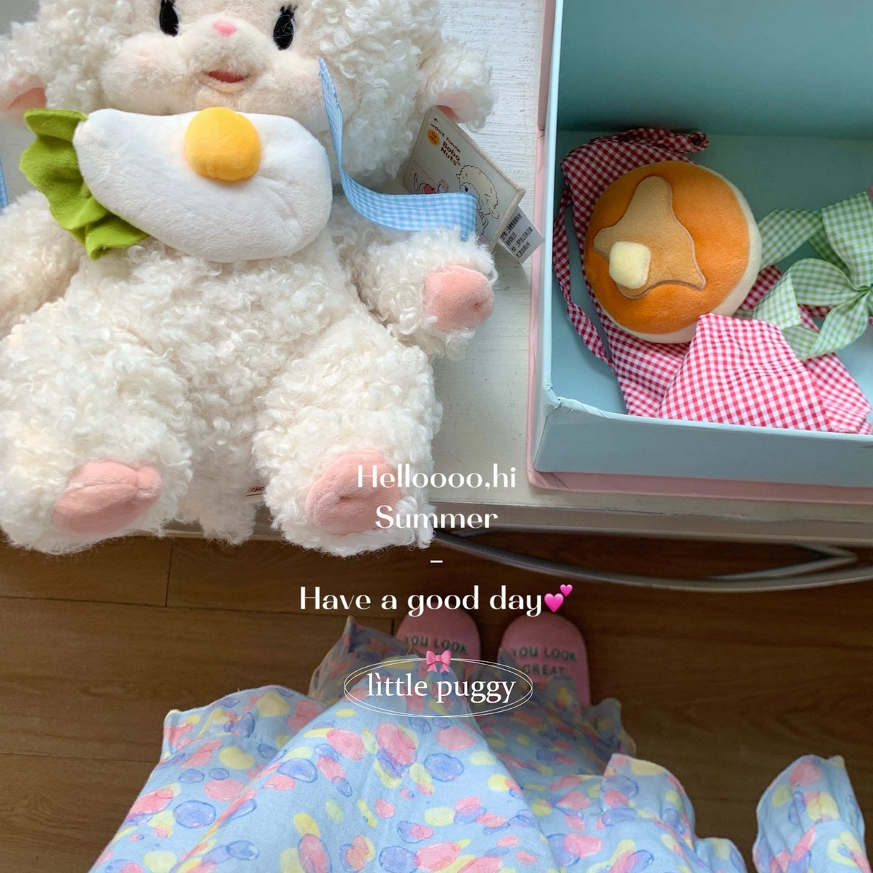 91家纺网 家纺一手货源 找家纺 妍景家居生活馆 2026新款双层纱小飞袖睡裙 梦幻泡泡