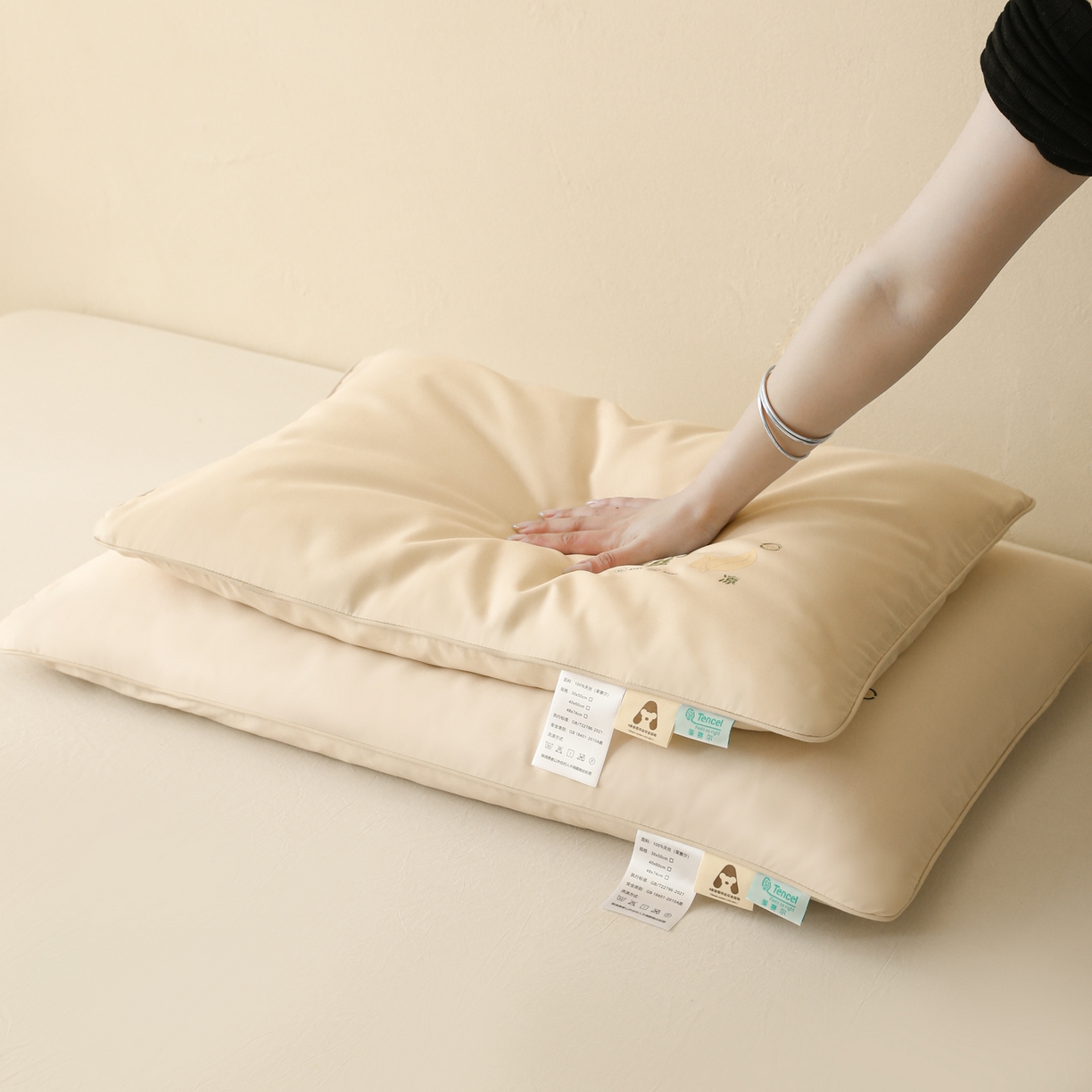 91家纺网 家纺一手货源 找家纺 （总）慕尚家纺 2026新款天丝枕头枕芯