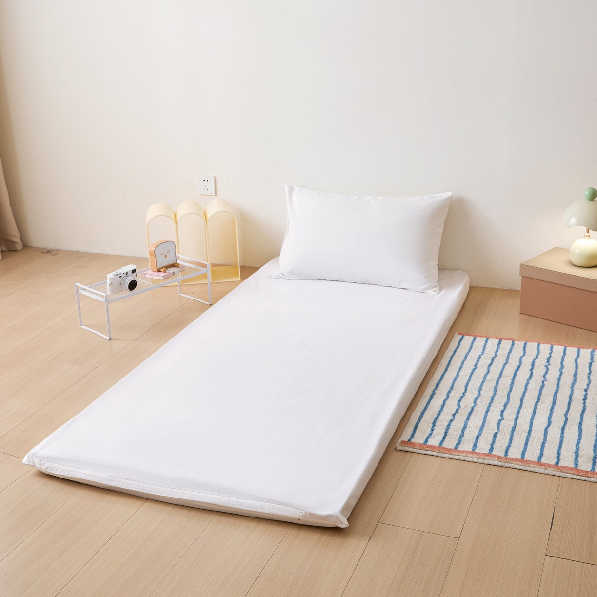 91家纺网 家纺一手货源 找家纺 （总）梵克保罗 2026新款亲肤舒适简约款学生床床垫套