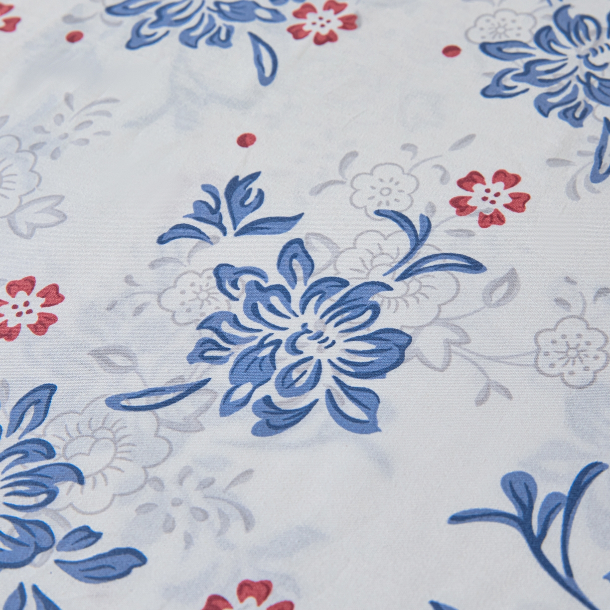 91家纺网 家纺一手货源 找家纺 梵克保罗 2026新款全棉专版花型青花瓷系列单品床笠 釉知春