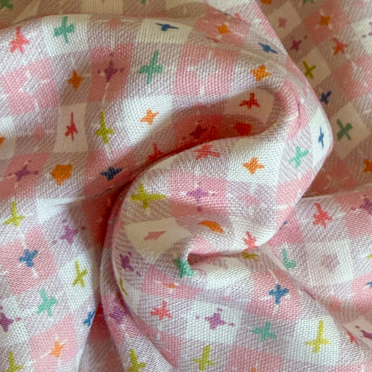 91家纺网 家纺一手货源 找家纺 （总）喜多兔儿童家纺 2026新款A类全棉双层纱贴布绣夏被夏凉被空调被