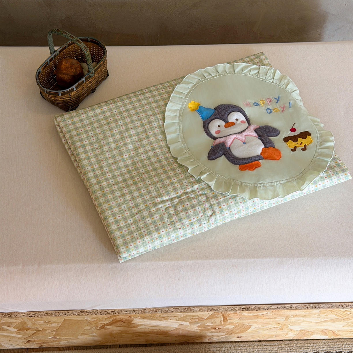 91家纺网 家纺一手货源 找家纺 （总）喜多兔儿童家纺 2026新款A类全棉双层纱贴布绣夏被夏凉被空调被