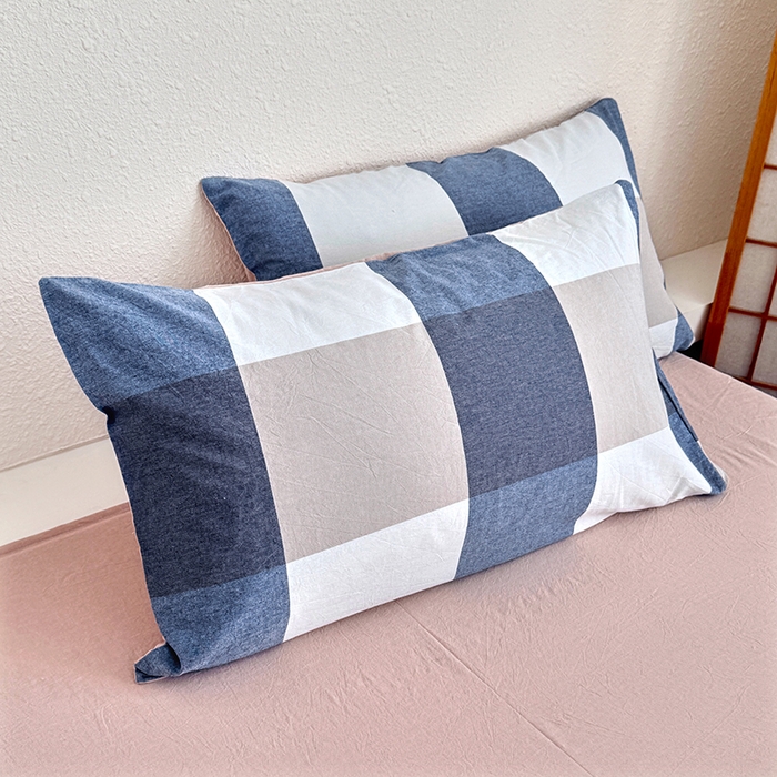 91家纺网 家纺一手货源 找家纺 （总）家贝爱 2026新款全棉纯棉水洗色织被套单件被套单品单被套