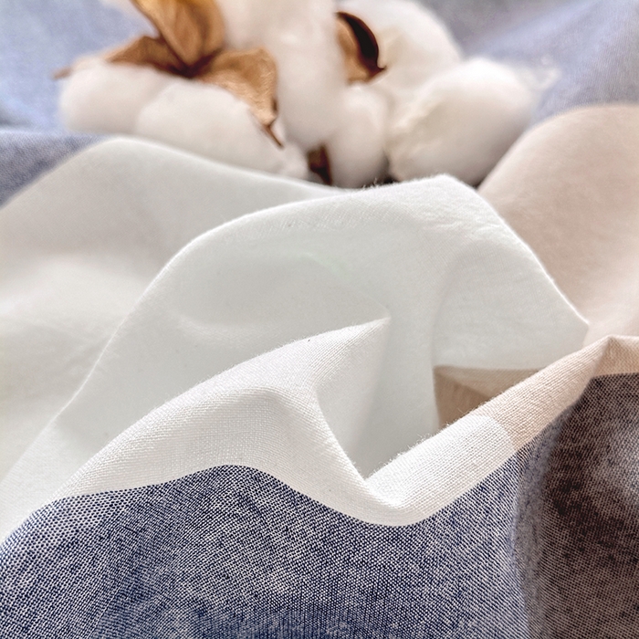 91家纺网 家纺一手货源 找家纺 （总）家贝爱 2026新款全棉纯棉水洗色织被套单件被套单品单被套