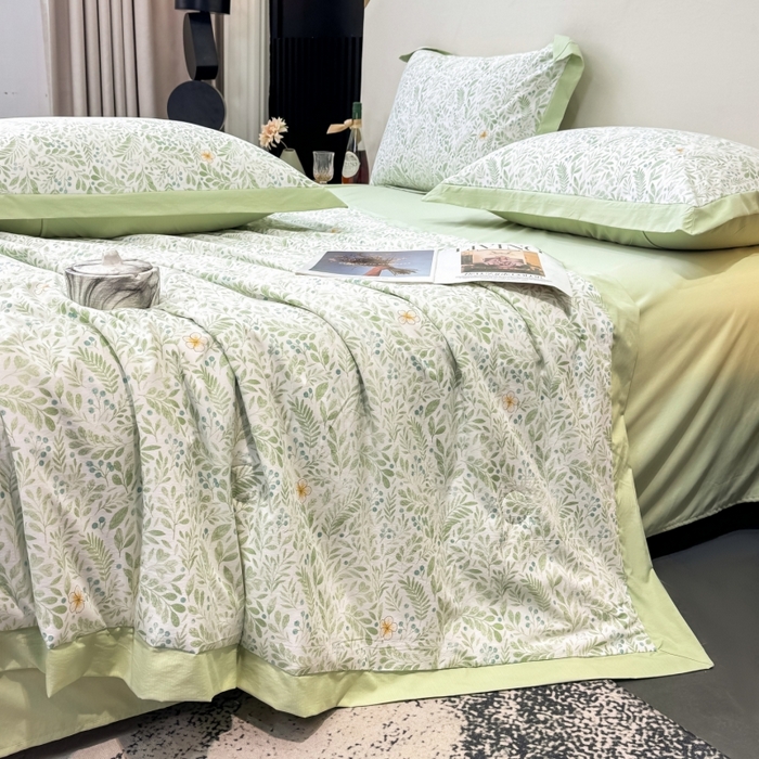 91家纺网 家纺一手货源 找家纺 （总）新款凉感天丝棉夏被夏凉被空调被夏被四件套系列