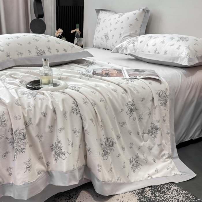 91家纺网 家纺一手货源 找家纺 （总）新款凉感天丝棉夏被夏凉被空调被夏被四件套系列