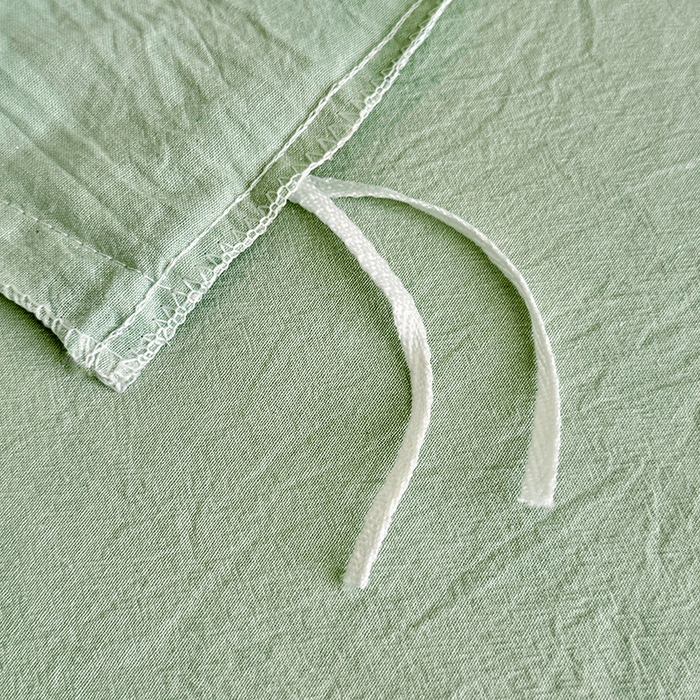 91家纺网 家纺一手货源 找家纺 家贝爱 2026新款全棉纯棉水洗色织被套单件被套单品单被套 马卡绿格