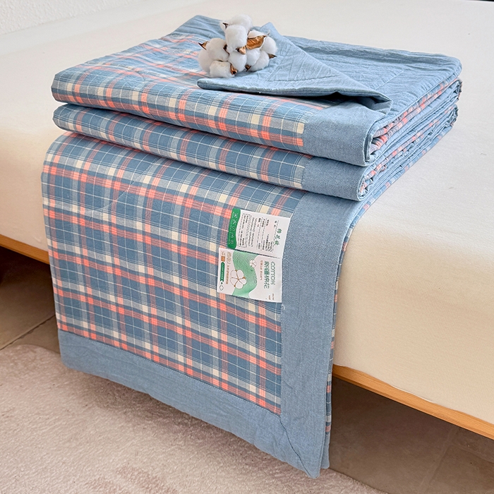 91家纺网 家纺一手货源 找家纺 （总）家贝爱 2026新款全棉色织新疆棉花夏被夏凉被空调被