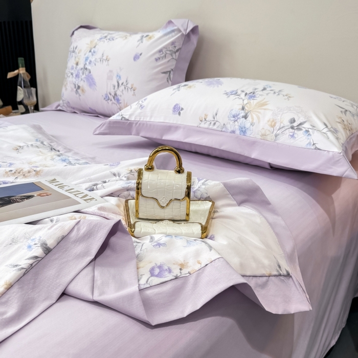 91家纺网 家纺一手货源 找家纺 新款凉感天丝棉夏被夏凉被空调被夏被四件套系列 华尔兹