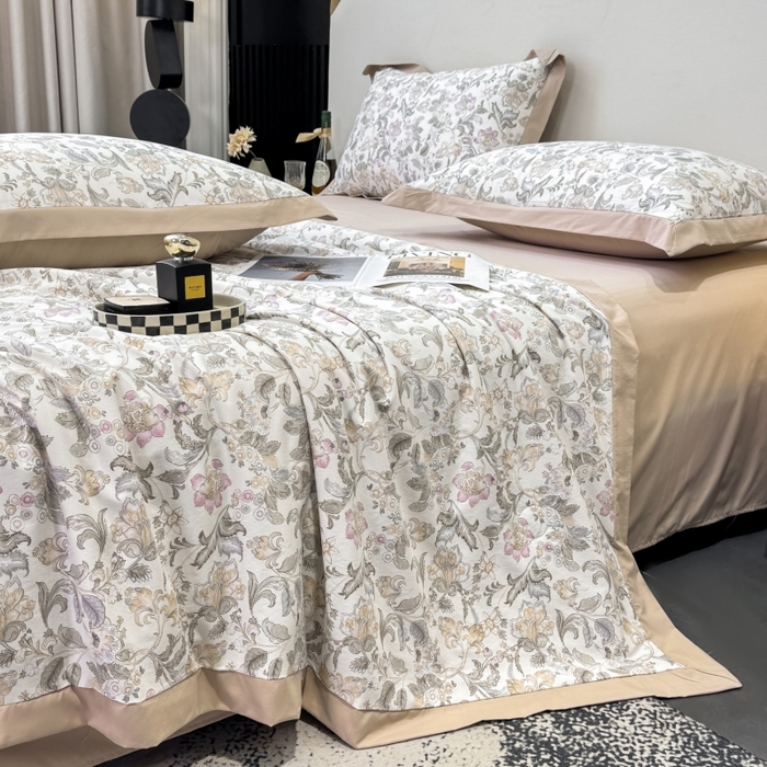 新款凉感天丝棉夏被夏凉被空调被夏被四件套系列 凯西亚