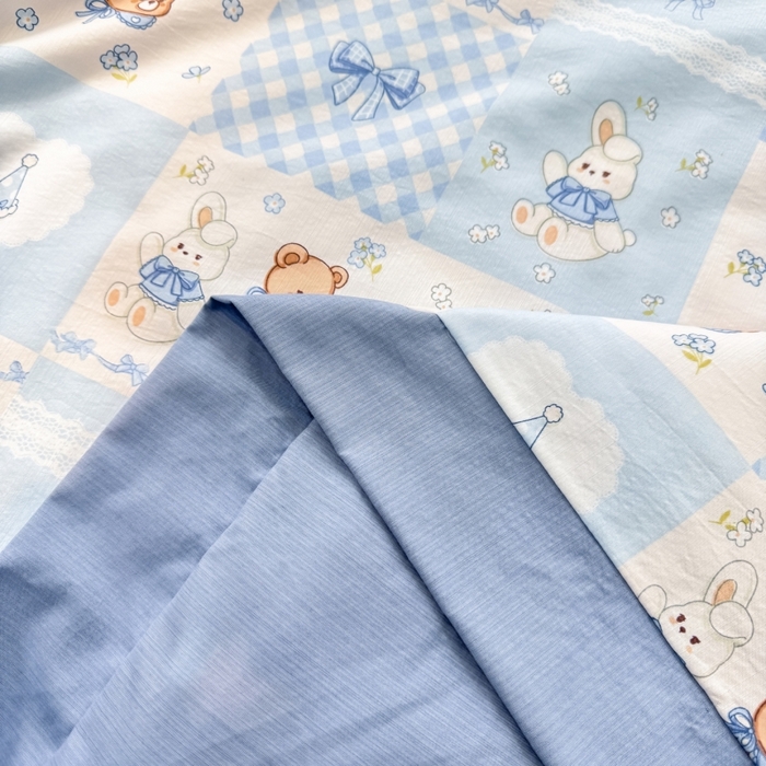 91家纺网 家纺一手货源 找家纺 新款凉感天丝棉夏被夏凉被空调被夏被四件套系列 礼物熊