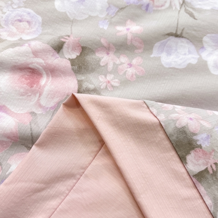 91家纺网 家纺一手货源 找家纺 新款凉感天丝棉夏被夏凉被空调被夏被四件套系列 莫奈花（灰）