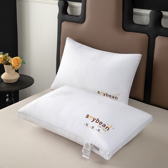 91家纺网 家纺一手货源 找家纺 （总）九州枕芯 2026新款贡缎提花羽丝枕枕头枕芯