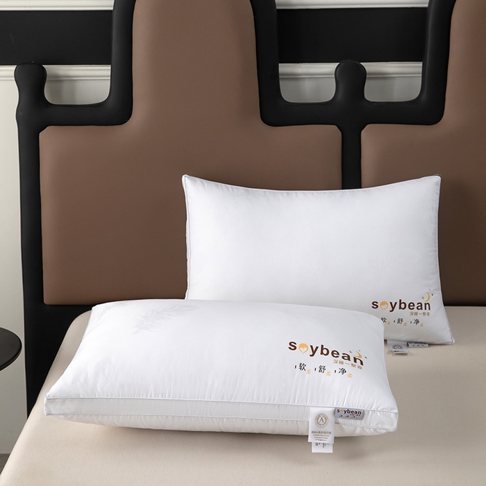 91家纺网 家纺一手货源 找家纺 （总）九州枕芯 2026新款贡缎提花羽丝枕枕头枕芯