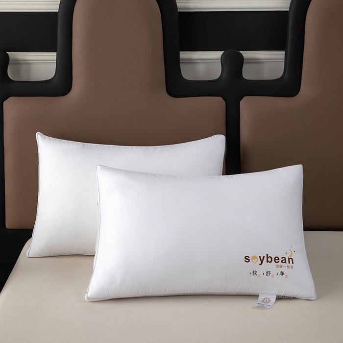 91家纺网 家纺一手货源 找家纺 （总）九州枕芯 2026新款贡缎提花羽丝枕枕头枕芯