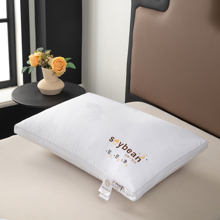 91家纺网 家纺一手货源 找家纺 （总）九州枕芯 2026新款贡缎提花羽丝枕枕头枕芯