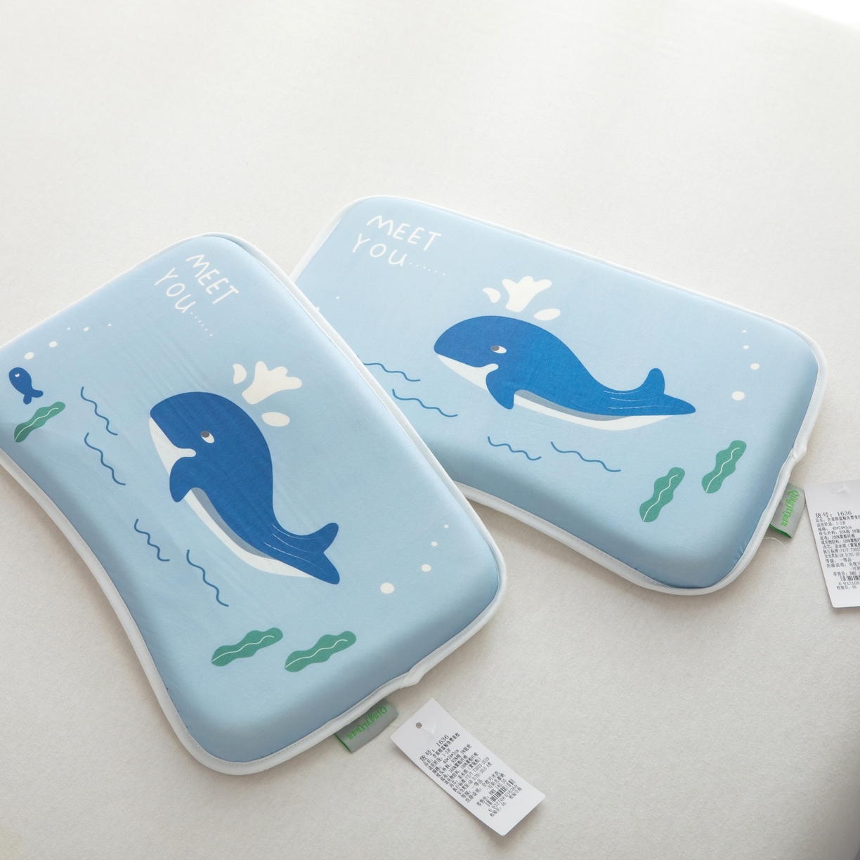 91家纺网 家纺一手货源 找家纺 九州枕芯 2026新款可水洗儿童记忆枕枕头枕芯 云鲸枕梦