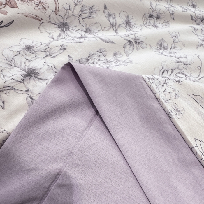 91家纺网 家纺一手货源 找家纺 新款凉感天丝棉夏被夏凉被空调被夏被四件套系列 盛夏紫